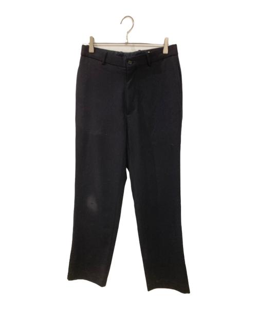 AURALEE（オーラリー）AURALEE (オーラリー) HARD TWIST WOOL DOBBY SLIT SLACKS ネイビー サイズ:3の古着・服飾アイテム