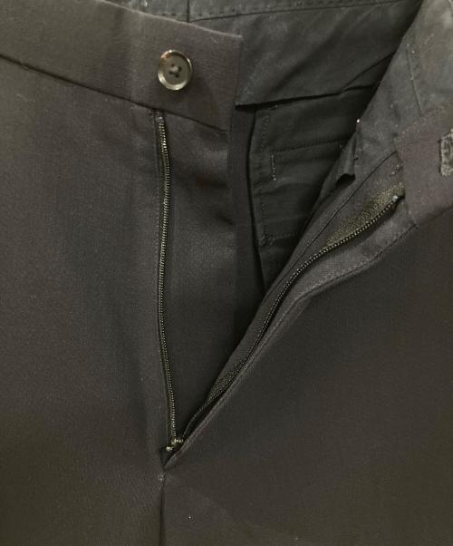 AURALEE（オーラリー）AURALEE (オーラリー) HARD TWIST WOOL DOBBY SLIT SLACKS ネイビー サイズ:3の古着・服飾アイテム