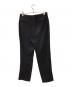 AURALEE (オーラリー) HARD TWIST WOOL DOBBY SLIT SLACKS ネイビー サイズ:3：12000円