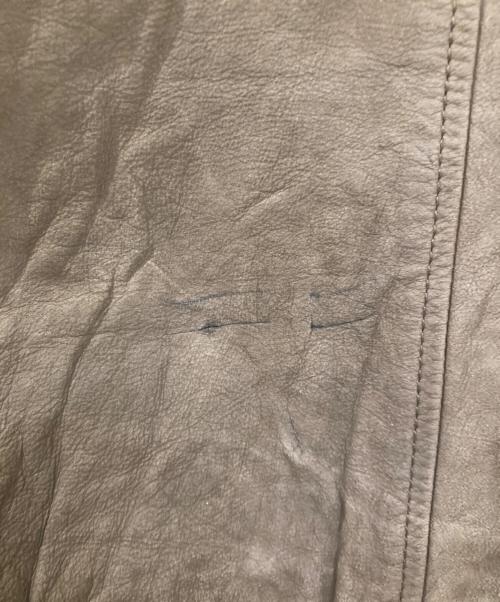 ST JOHN'S BAY（セントジョンズベイ）ST JOHN'S BAY (セントジョンズベイ) レザージャケット ブラウン サイズ:Sの古着・服飾アイテム