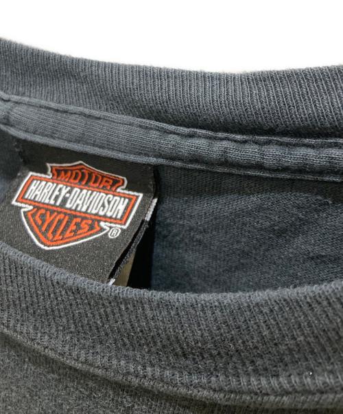 HARLEY-DAVIDSON（ハーレーダビッドソン）HARLEY-DAVIDSON (ハーレーダビッドソン) プリントTシャツ グレー サイズ:4XLの古着・服飾アイテム