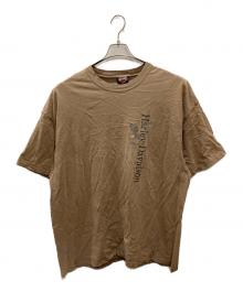 HARLEY-DAVIDSON（ハーレーダビッドソン）の古着「プリントTシャツ」｜ベージュ