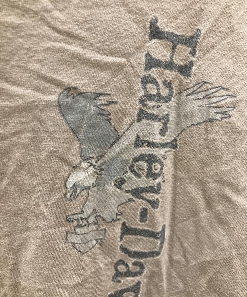 HARLEY-DAVIDSON（ハーレーダビッドソン）HARLEY-DAVIDSON (ハーレーダビッドソン) プリントTシャツ ベージュ サイズ:2XLの古着・服飾アイテム
