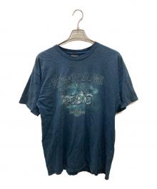 HARLEY-DAVIDSON（ハーレーダビッドソン）の古着「プリントTシャツ」｜ネイビー