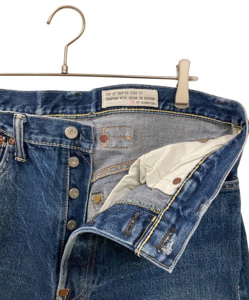 BONCOURA（ボンクラ）BONCOURA (ボンクラ) SHRINK TO FIT/デニムパンツ インディゴ サイズ:36の古着・服飾アイテム