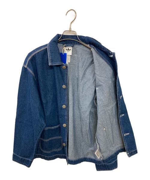 adidas（アディダス）adidas (アディダス) U DENIM COVERALL VINTAGE インディゴ サイズ:S 未使用品の古着・服飾アイテム