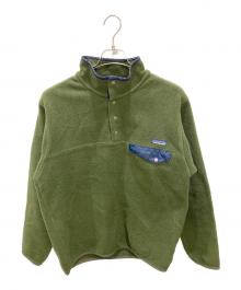 Patagonia（パタゴニア）の古着「古着シンチラスナップT/フリース」｜グリーン