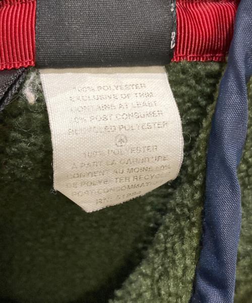 Patagonia（パタゴニア）Patagonia (パタゴニア) 古着シンチラスナップT/フリース グリーン サイズ:Sの古着・服飾アイテム