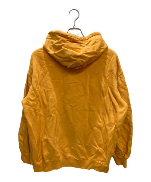 stussy（ステューシー）stussy (ステューシー) プルオーバーパーカー イエロー サイズ:Sの古着・服飾アイテム