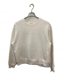 COACH（コーチ）の古着「ロゴクルーネックスウェット」｜ホワイト