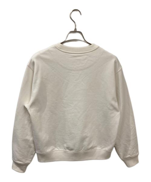 COACH（コーチ）COACH (コーチ) ロゴクルーネックスウェット ホワイト サイズ:Mの古着・服飾アイテム
