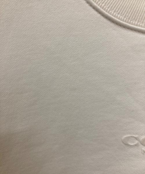 COACH（コーチ）COACH (コーチ) ロゴクルーネックスウェット ホワイト サイズ:Mの古着・服飾アイテム