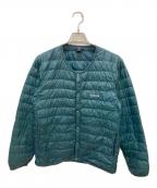 mont-bellモンベル）の古着「スペリオダウン ラウンドネックジャケット」｜ブルー