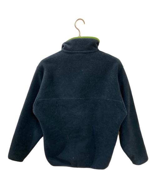 Patagonia（パタゴニア）Patagonia (パタゴニア) シンチラスナップTプルオーバー / フリースジャケット ネイビー×ライムグリーン サイズ:Sの古着・服飾アイテム
