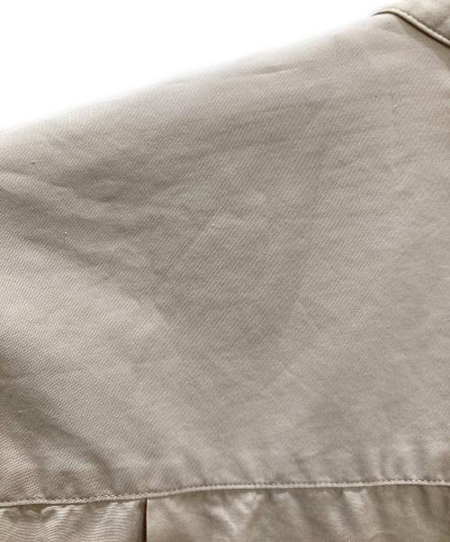 STEVEN ALAN（スティーブンアラン）STEVEN ALAN (スティーブンアラン) THOMAS MASON COTTON BAND COLLAR SHIRT ベージュ サイズ:Sの古着・服飾アイテム
