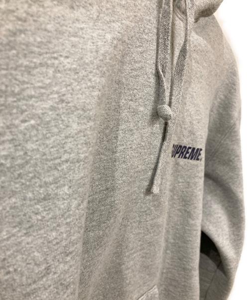 SUPREME（シュプリーム）SUPREME (シュプリーム) Crown Hooded Sweatshirt / ロゴプリントパーカー グレー サイズ:Sの古着・服飾アイテム