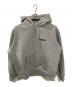 SUPREME（シュプリーム）の古着「Crown Hooded Sweatshirt / ロゴプリントパーカー」｜グレー