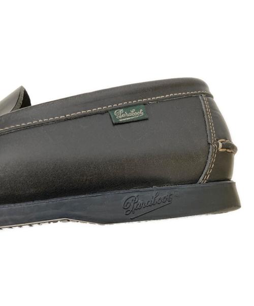 PARABOOT（パラブーツ）PARABOOT (パラブーツ) コロー コインローファー ブラック サイズ:SIZE71/2の古着・服飾アイテム