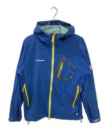 MAMMUT（マムート）の古着「ウィンドストッパーソフトシェルプリズムジャケット」｜ブルー