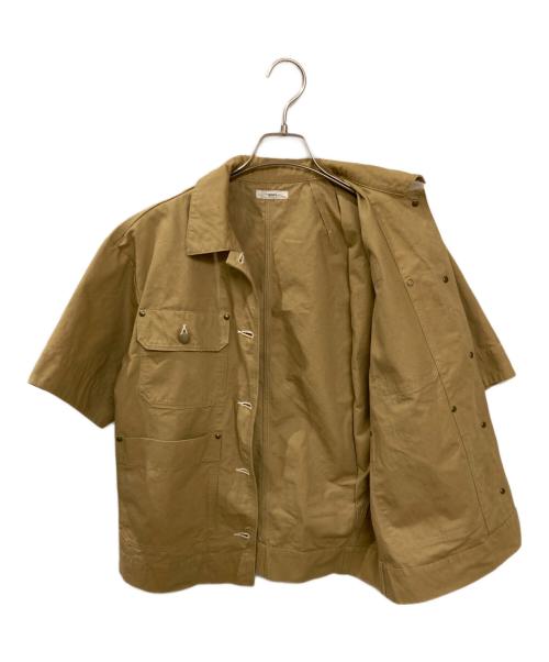 YORI（ヨリ）yori (ヨリ) ショートカバーオール ベージュ サイズ:FREEの古着・服飾アイテム