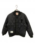 karakuカラク）の古着「キルティングジャケット」｜ブラック