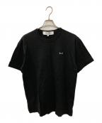 PLAY COMME des GARCONSプレイコムデギャルソン）の古着「ハートロゴTEE」｜ブラック