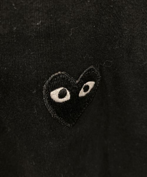 PLAY COMME des GARCONS（プレイコムデギャルソン）PLAY COMME des GARCONS (プレイコムデギャルソン) ハートロゴTEE ブラック サイズ:XXLの古着・服飾アイテム