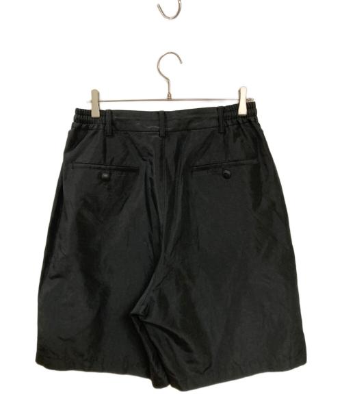 COMME des GARCONS HOMME（コムデギャルソン オム）COMME des GARCONS HOMME (コムデギャルソン オム) Estelle ramie poplin shorts/ハーフパンツ ブラック サイズ:Mの古着・服飾アイテム