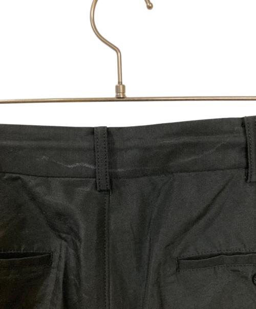 COMME des GARCONS HOMME（コムデギャルソン オム）COMME des GARCONS HOMME (コムデギャルソン オム) Estelle ramie poplin shorts/ハーフパンツ ブラック サイズ:Mの古着・服飾アイテム