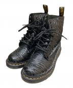 Dr.Martensドクターマーチン）の古着「ゼブラエンボスブーツ」｜ブラック