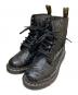 Dr.Martens（ドクターマーチン）の古着「ゼブラエンボスブーツ」｜ブラック