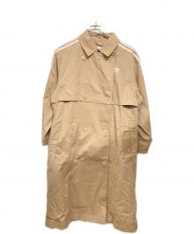 adidas Originals（アディダスオリジナル）の古着「アディカラートレンチコート ツイル」｜ベージュ