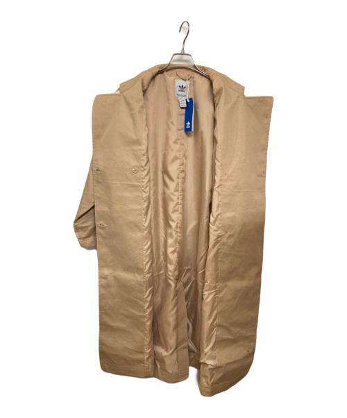 adidas Originals（アディダスオリジナル）adidas Originals (アディダスオリジナル) アディカラートレンチコート ツイル ベージュ サイズ:Mの古着・服飾アイテム