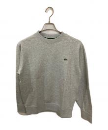 LACOSTE（ラコステ）の古着「プレミアムスウェットクルーネック」｜グレー