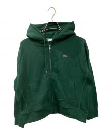 LACOSTE（ラコステ）の古着「スタンダードスウェットジップパーカ」｜グリーン