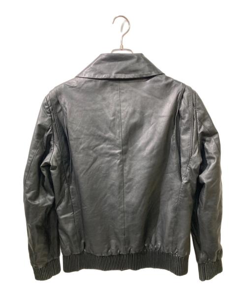 PAUL SMITH（ポールスミス）PAUL SMITH (ポールスミス) ラムレザージャケット ブラック サイズ:Lの古着・服飾アイテム