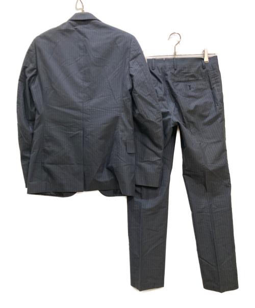 LARDINI（ラルディーニ）LARDINI (ラルディーニ) ストライプセットアップスーツ グレー サイズ:44の古着・服飾アイテム