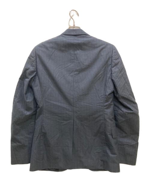 LARDINI（ラルディーニ）LARDINI (ラルディーニ) ストライプセットアップスーツ グレー サイズ:44の古着・服飾アイテム