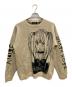 X-LARGE（エクストララージ）の古着「XLARGE×DEATHNOTE MISA KNITSWEATER」｜カーキ
