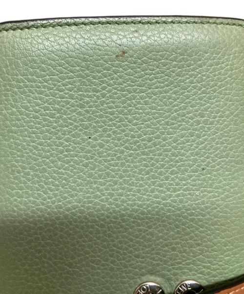 LOEWE（ロエベ）LOEWE (ロエベ) バーティカルウォレット ラージ グリーンの古着・服飾アイテム