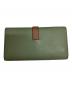 LOEWE (ロエベ) バーティカルウォレット ラージ グリーン：8000円