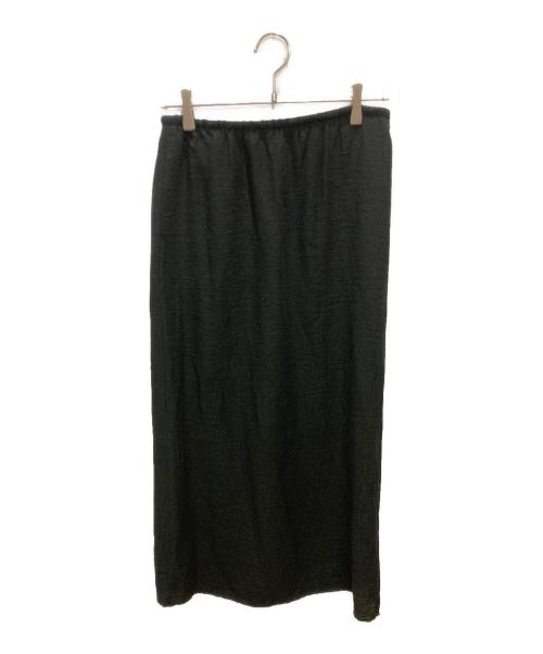 Demi-Luxe Beams（デミルクス ビームス）Demi-Luxe Beams (デミルクス ビームス) リネンレーヨン ペンシルスカート ブラック サイズ:Mの古着・服飾アイテム