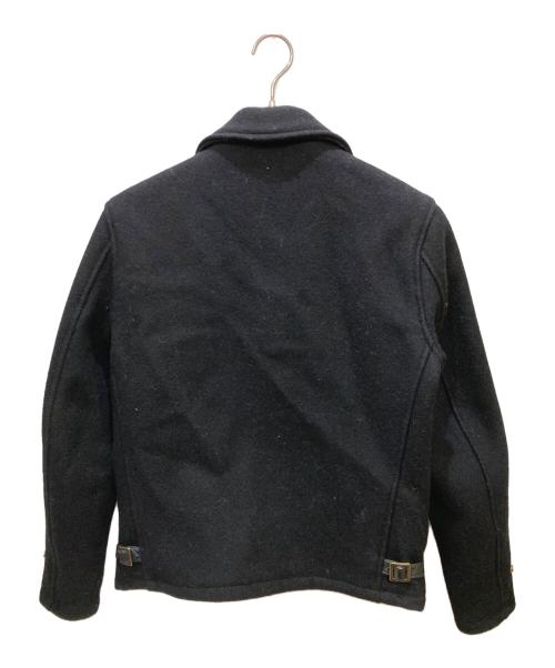 Schott（ショット）Schott (ショット) 32zウールCPOジャケット ネイビー(ブラックに近い) サイズ:34の古着・服飾アイテム