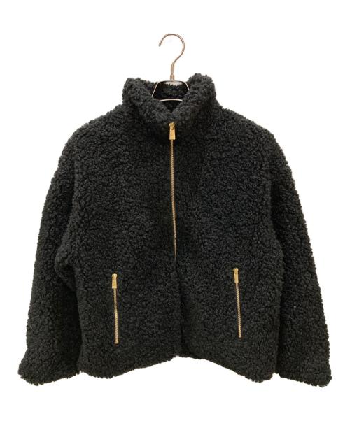 TATRAS（タトラス）TATRAS (タトラス) ルエラ ボアブルゾン ブラック サイズ:01の古着・服飾アイテム
