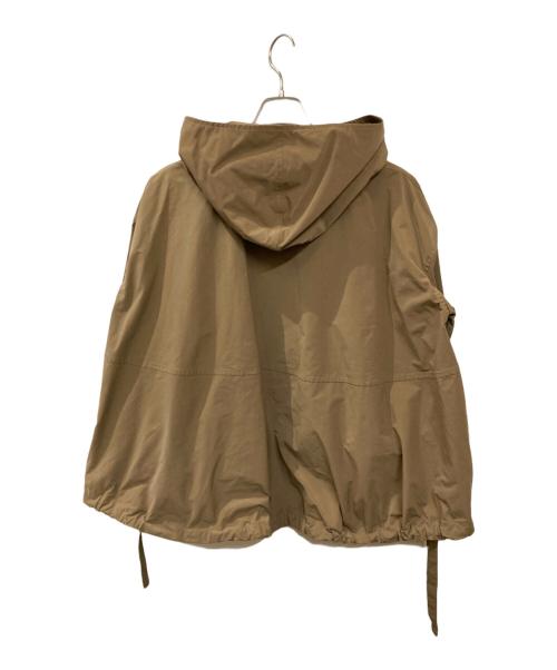 journal standard luxe（ジャーナルスタンダード ラックス）journal standard luxe (ジャーナルスタンダード ラックス) メモリータフタフードブルゾン ベージュ サイズ:Sの古着・服飾アイテム