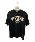 Hysteric Glamourヒステリックグラマー）の古着「EVIL COLLEGE Tシャツ」｜ブラック