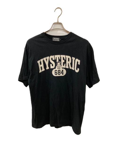 Hysteric Glamour（ヒステリックグラマー）Hysteric Glamour (ヒステリックグラマー) EVIL COLLEGE Tシャツ ブラック サイズ:Lの古着・服飾アイテム