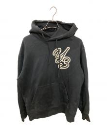 Y-3（ワイスリー）の古着「グラフィックロゴパーカー」｜ブラック