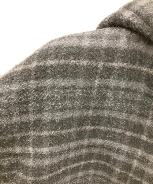 SUPREME（シュプリーム）SUPREME (シュプリーム) Plaid Wool Hooded Work Jacket グレー サイズ:Lの古着・服飾アイテム