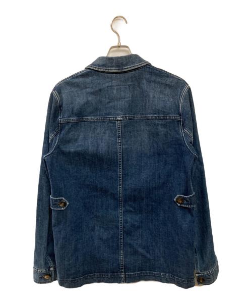 BURBERRY（バーバリー）BURBERRY (バーバリー) USED加工デニムカバーオール インディゴ サイズ:50の古着・服飾アイテム